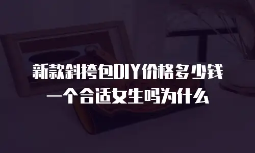新款斜挎包DIY价格多少钱一个合适女生吗为什么