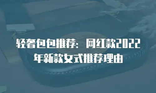 轻奢包包推荐：网红款2022年新款女式推荐理由