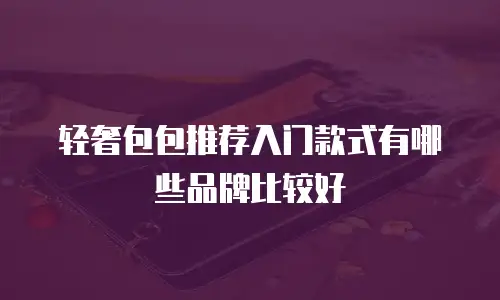 轻奢包包推荐入门款式有哪些品牌比较好