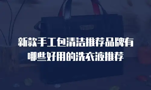 新款手工包清洁推荐品牌有哪些好用的洗衣液推荐