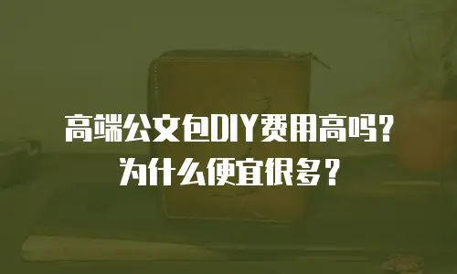 高端公文包DIY费用高吗？为什么便宜很多？