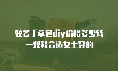 轻奢手拿包diy价格多少钱一双鞋合适女士穿的