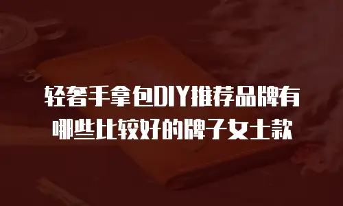 轻奢手拿包DIY推荐品牌有哪些比较好的牌子女士款