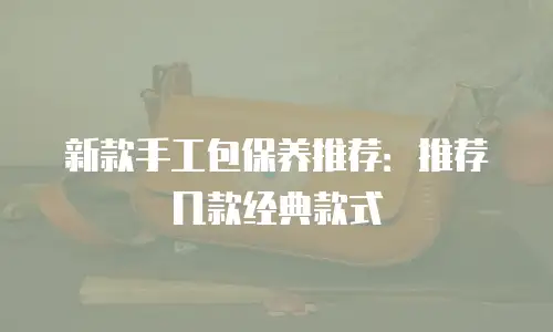 新款手工包保养推荐：推荐几款经典款式