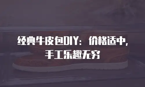 经典牛皮包DIY：价格适中，手工乐趣无穷