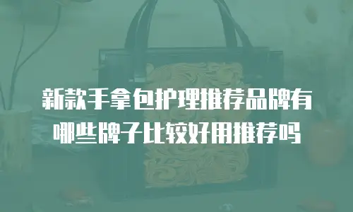 新款手拿包护理推荐品牌有哪些牌子比较好用推荐吗