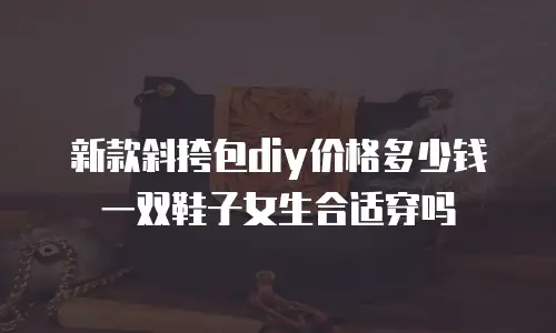 新款斜挎包diy价格多少钱一双鞋子女生合适穿吗