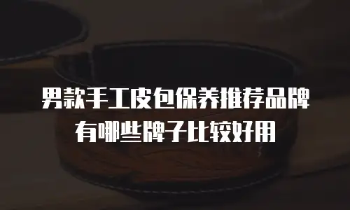 男款手工皮包保养推荐品牌有哪些牌子比较好用