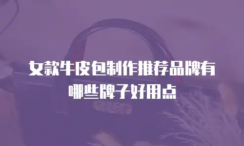 女款牛皮包制作推荐品牌有哪些牌子好用点