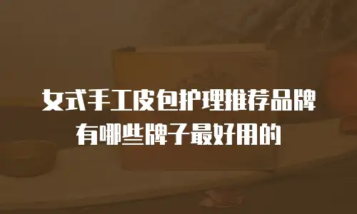 女式手工皮包护理推荐品牌有哪些牌子最好用的