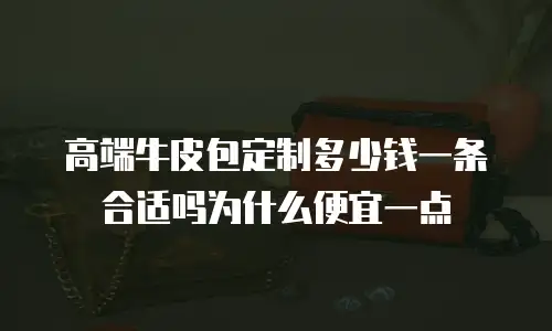 高端牛皮包定制多少钱一条合适吗为什么便宜一点