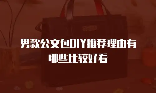 男款公文包DIY推荐理由有哪些比较好看