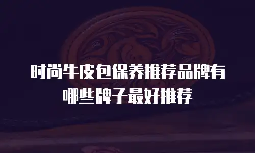 时尚牛皮包保养推荐品牌有哪些牌子最好推荐
