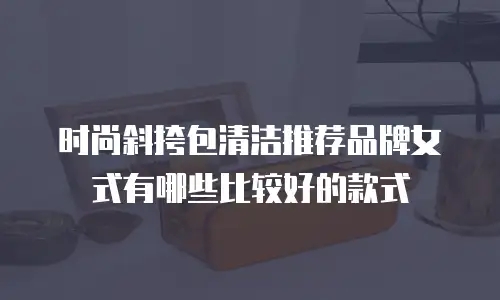 时尚斜挎包清洁推荐品牌女式有哪些比较好的款式