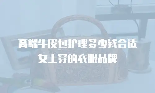 高端牛皮包护理多少钱合适女士穿的衣服品牌