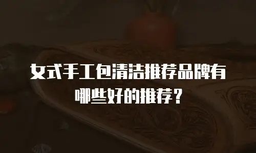 女式手工包清洁推荐品牌有哪些好的推荐？