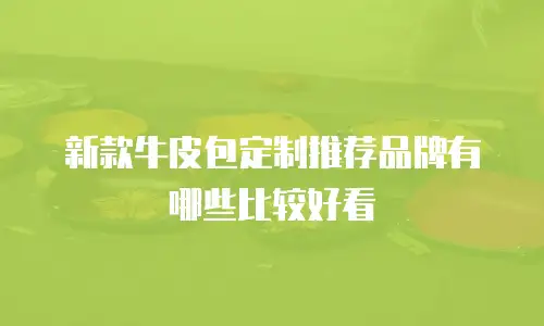 新款牛皮包定制推荐品牌有哪些比较好看