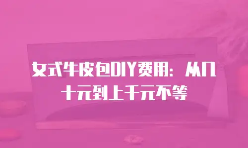 女式牛皮包DIY费用：从几十元到上千元不等