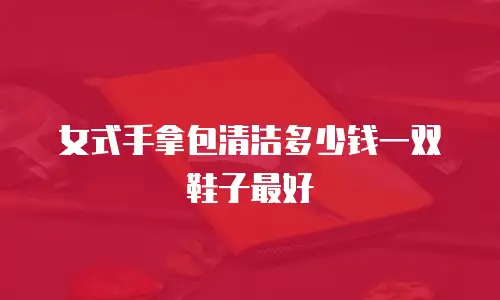 女式手拿包清洁多少钱一双鞋子最好