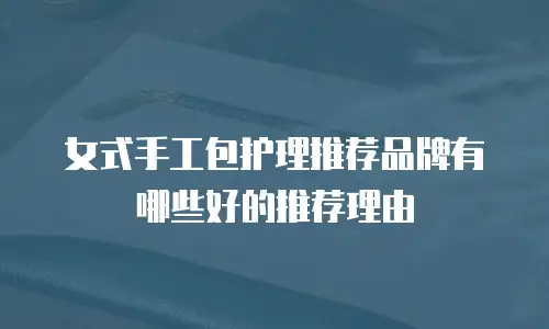 女式手工包护理推荐品牌有哪些好的推荐理由