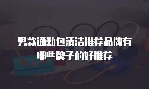 男款通勤包清洁推荐品牌有哪些牌子的好推荐
