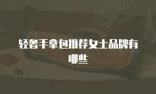 轻奢手拿包推荐女士品牌有哪些