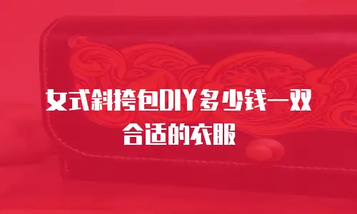 女式斜挎包DIY多少钱一双合适的衣服