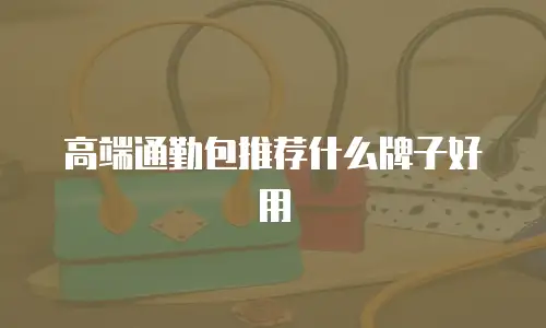 高端通勤包推荐什么牌子好用
