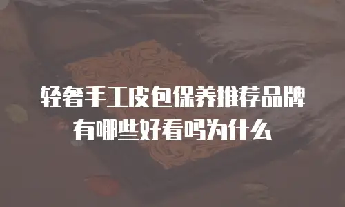 轻奢手工皮包保养推荐品牌有哪些好看吗为什么