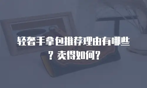 轻奢手拿包推荐理由有哪些？卖得如何？
