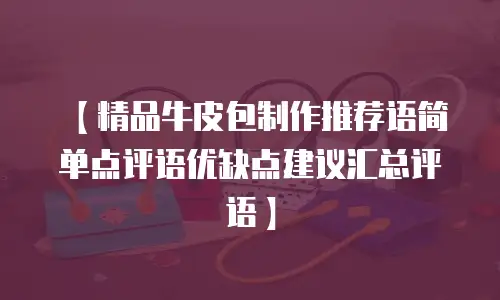 【精品牛皮包制作推荐语简单点评语优缺点建议汇总评语】