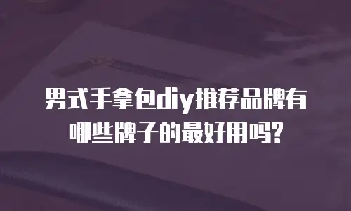 男式手拿包diy推荐品牌有哪些牌子的最好用吗?