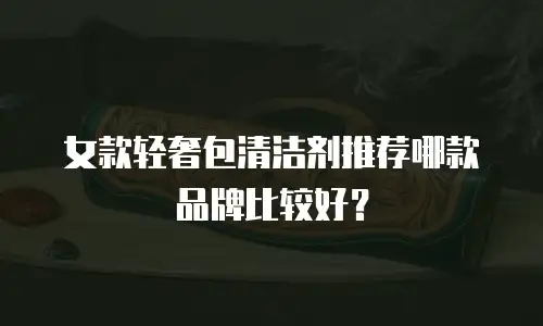 女款轻奢包清洁剂推荐哪款品牌比较好？