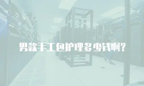 男款手工包护理多少钱啊？