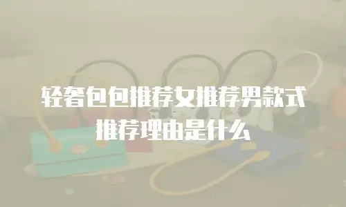 轻奢包包推荐女推荐男款式推荐理由是什么