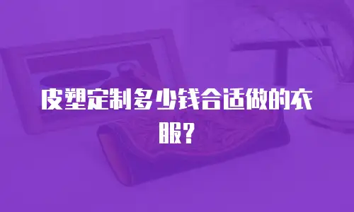 皮塑定制多少钱合适做的衣服？