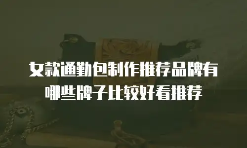 女款通勤包制作推荐品牌有哪些牌子比较好看推荐