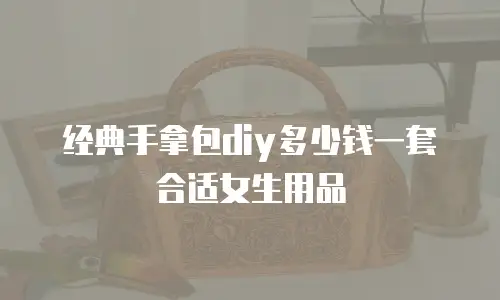 经典手拿包diy多少钱一套合适女生用品