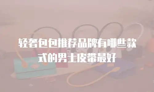 轻奢包包推荐品牌有哪些款式的男士皮带最好