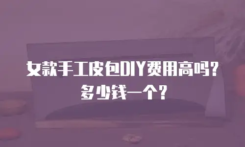 女款手工皮包DIY费用高吗？多少钱一个？