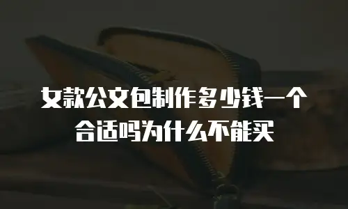 女款公文包制作多少钱一个合适吗为什么不能买