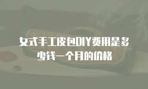 女式手工皮包DIY费用是多少钱一个月的价格