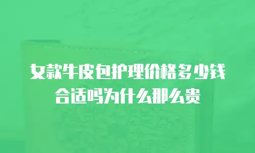 女款牛皮包护理价格多少钱合适吗为什么那么贵