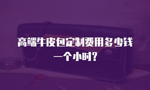 高端牛皮包定制费用多少钱一个小时？