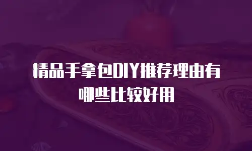 精品手拿包DIY推荐理由有哪些比较好用