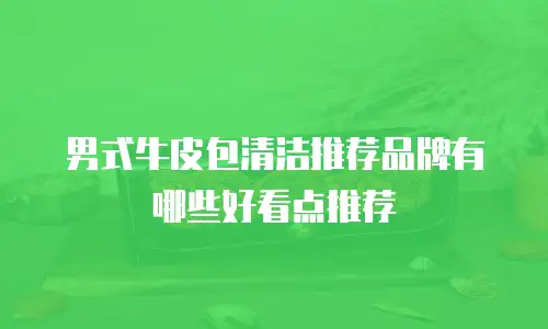 男式牛皮包清洁推荐品牌有哪些好看点推荐