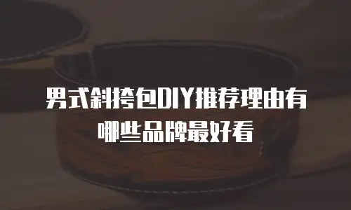 男式斜挎包DIY推荐理由有哪些品牌最好看