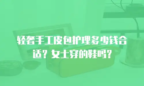 轻奢手工皮包护理多少钱合适？女士穿的鞋吗？