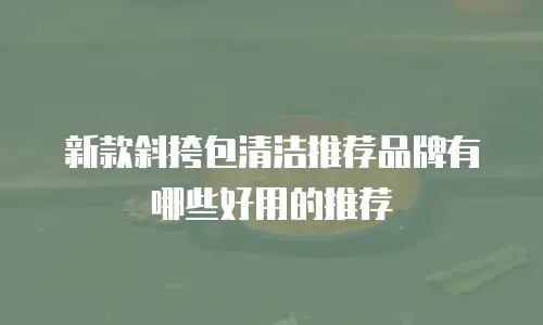新款斜挎包清洁推荐品牌有哪些好用的推荐