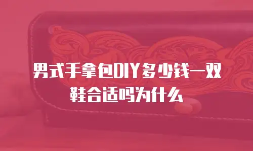 男式手拿包DIY多少钱一双鞋合适吗为什么